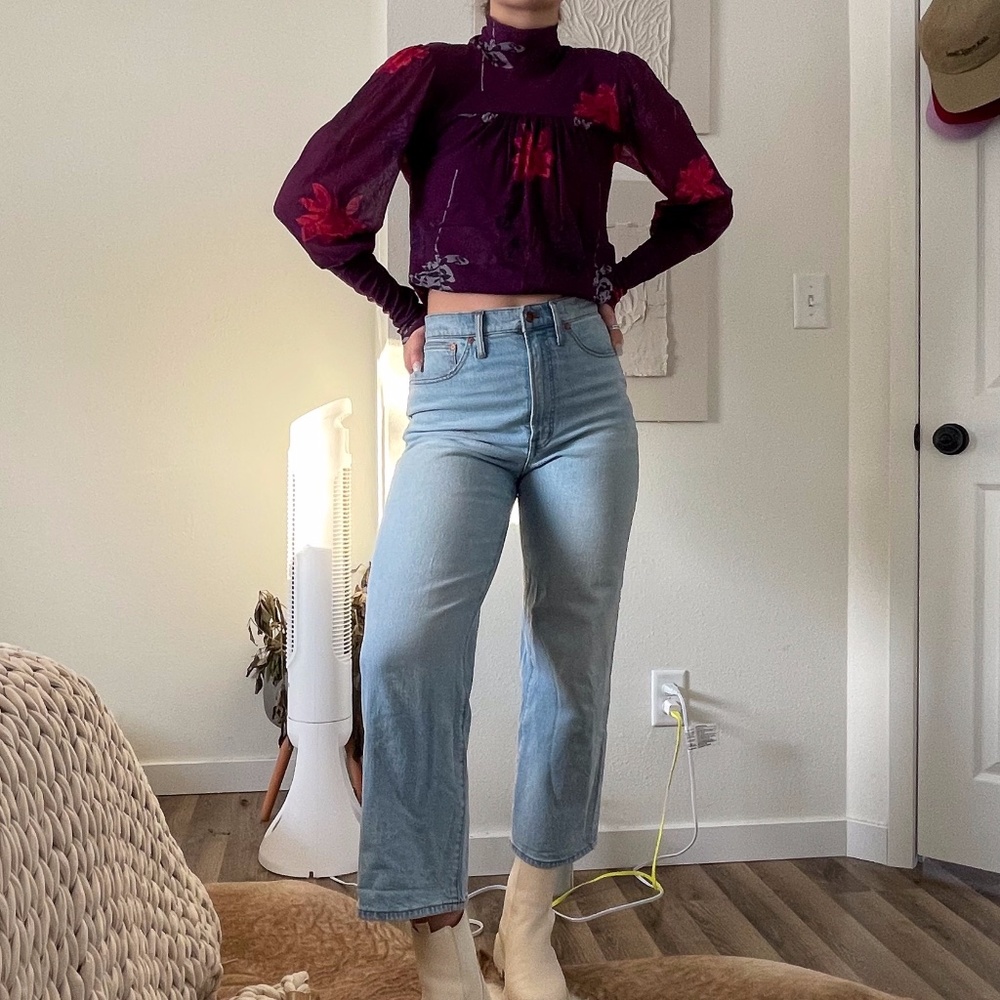 Sweet Pea Sheer Turtleneck